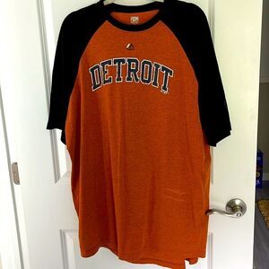 Cooperstown Collection by Majestic Detroit Tigers Short Sleeve Shirt